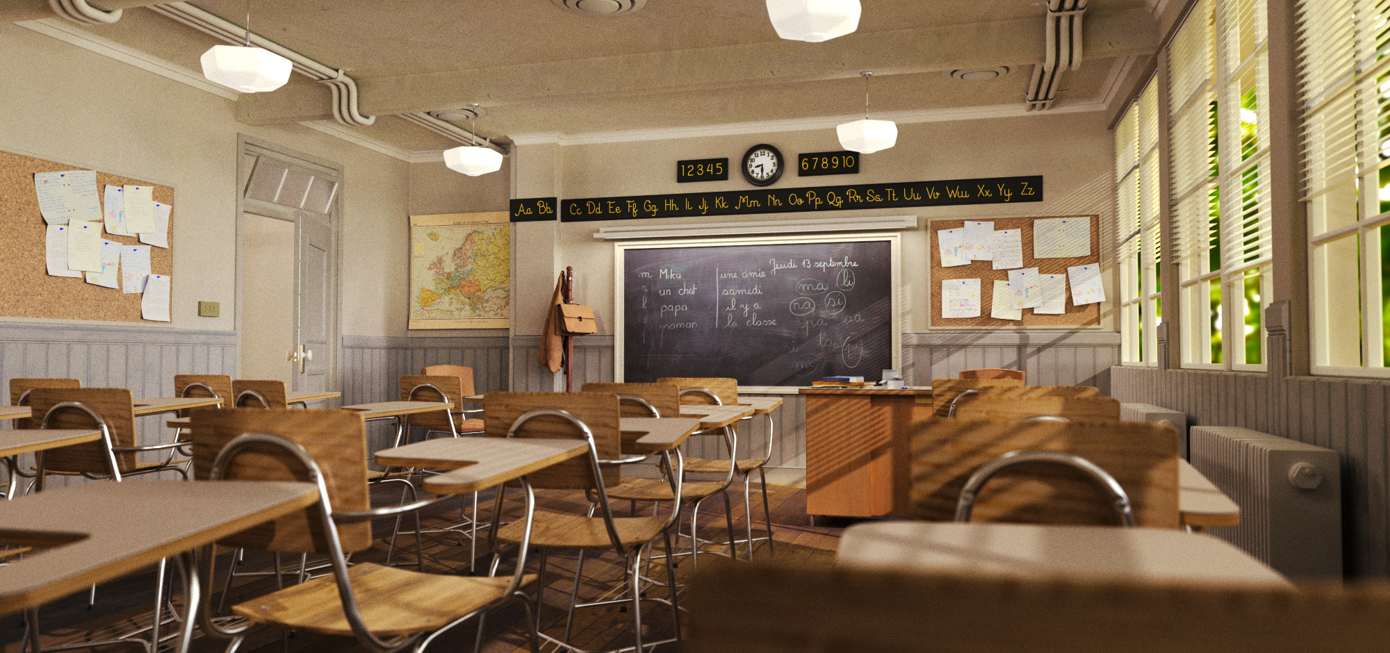 Interior Scene by Thomas An