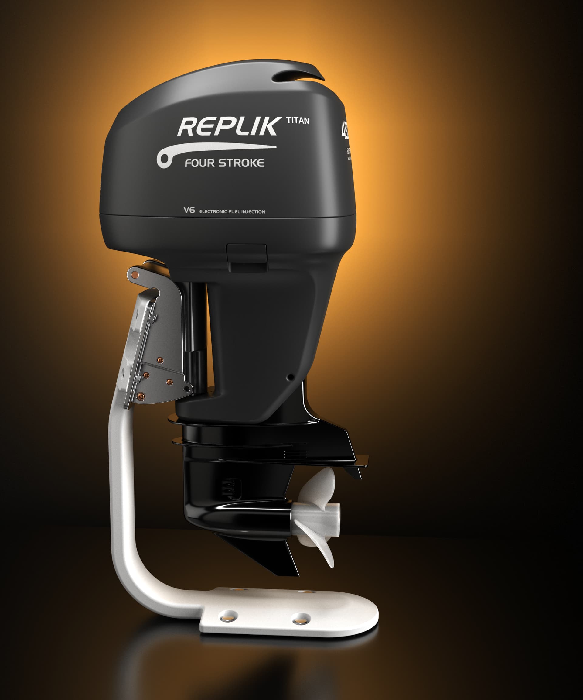 Outboard Engine by Thomas An