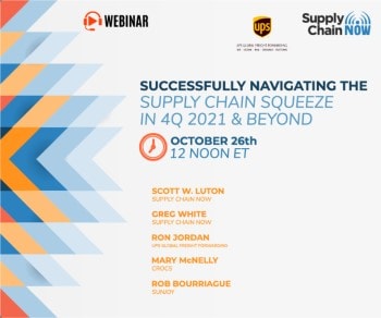 Successfully Navigating the Supply Chain Squeeze List of webinar speakers